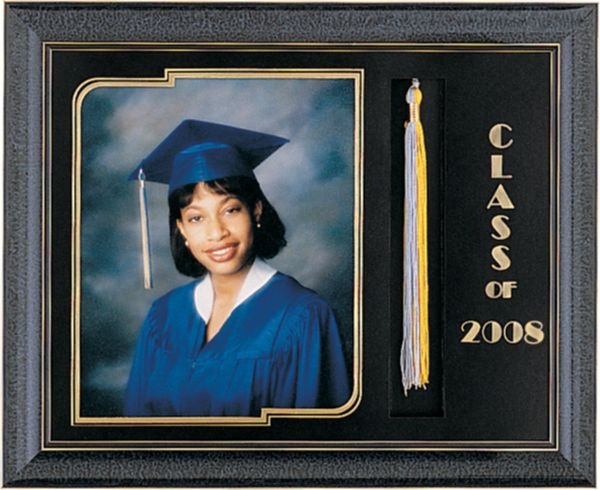 Blue Marble (IL15) Graduate Tassel Frame to Hold an 8x10 Image