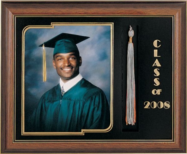 Shaded Walnut (IL15) Graduation Frame to Hold an 8x10 Image